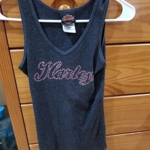 Harley Davidson ladies bling tank